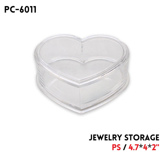 Jewelry Storage, PS, 4.7"x4"x2"