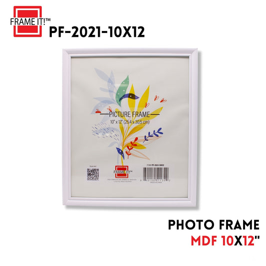 MDF Photo Frame 10X12" White
