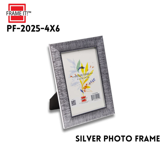 PS Photo Frame 4x6" Silver