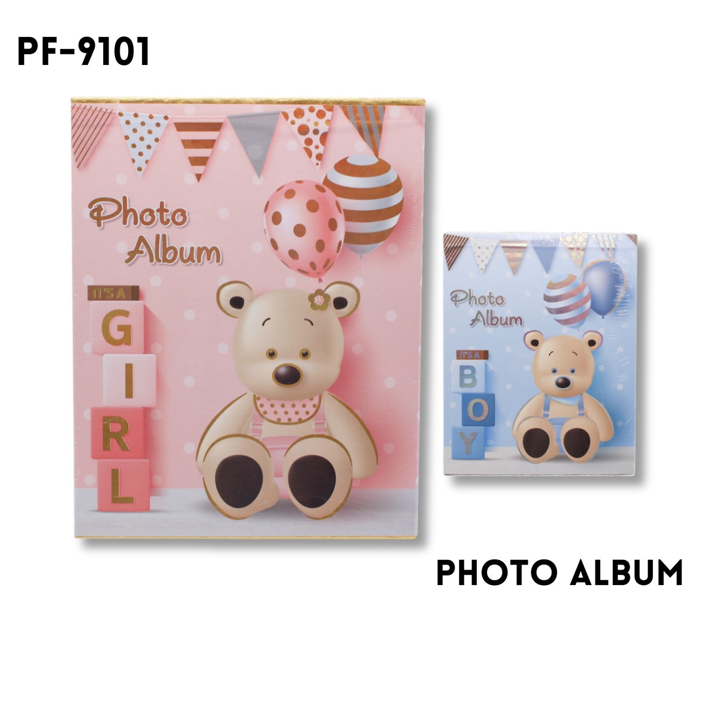 Photo Album 4"x6", 2 designs assted