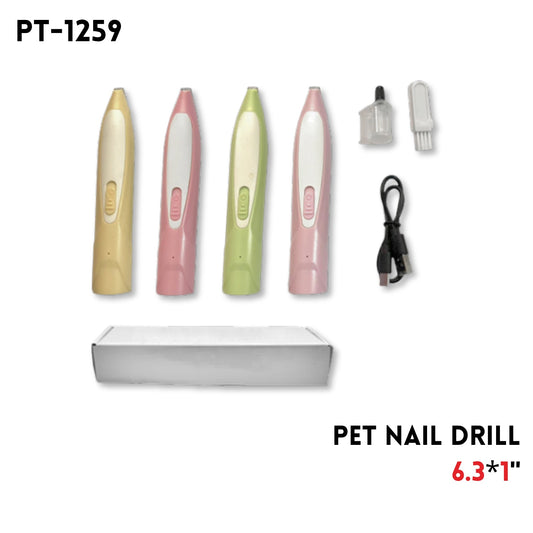PET Nail Drill 6.3"x1"