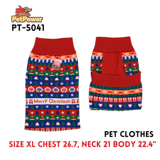 Pet Clothes XXL, Acrylic,Chest26.7" neck21" Body Leghth22.4"