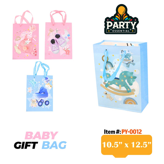 10.5"x12.5" x 4"Baby Gift Bag