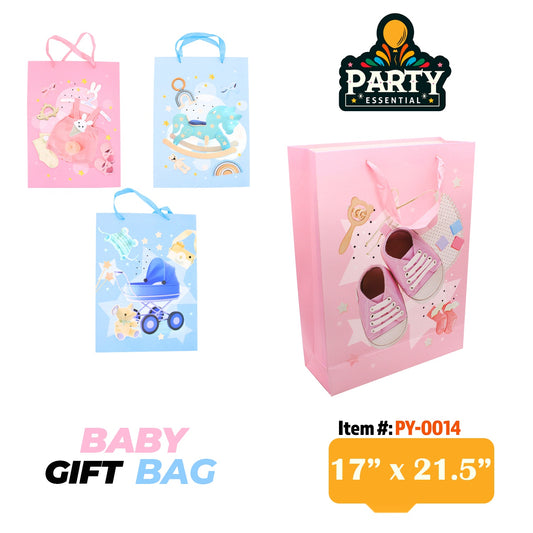 17"x21.5X6.5" Baby Gift Bag