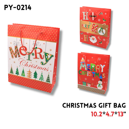 Gift Bag  10.2"x4.7"x13"
