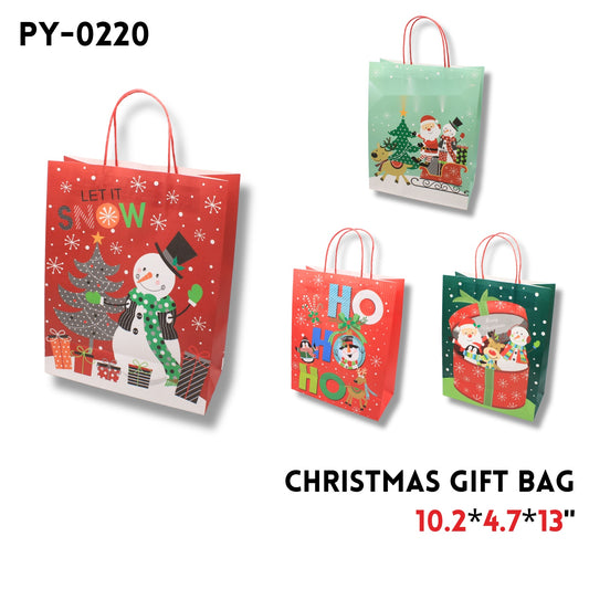gift bags in Kraft paper 10.2"x4.7"x13"