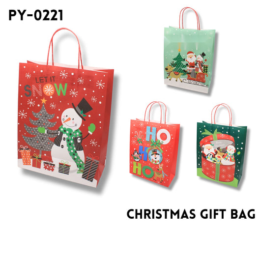 gift bags in Kraft paper 12.2"x.5"x16"