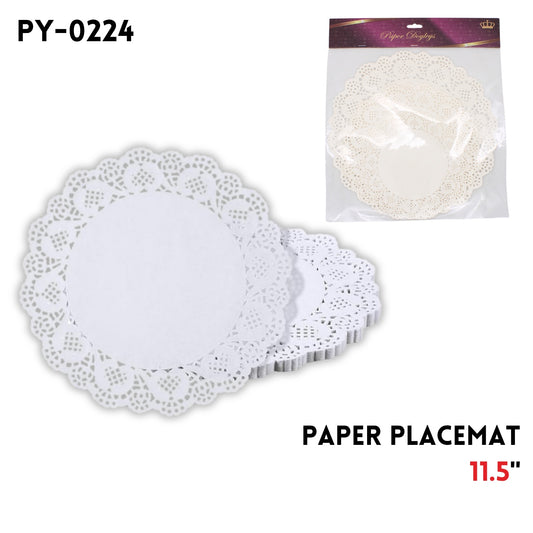 paper placemat 12pc  11.5"