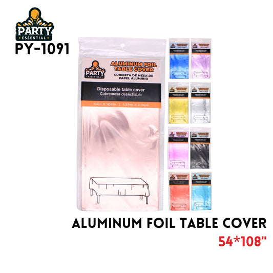 Foil Table Cloth, 54??x108"