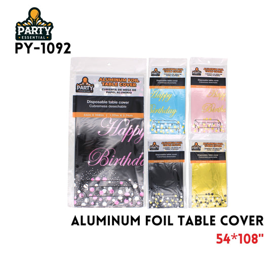 Foil Table Cloth 54??x108"