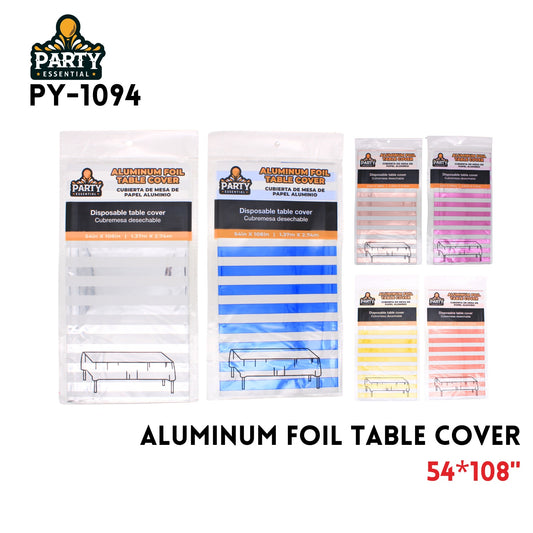 Foil Table Cloth 54??x108"