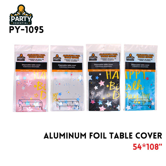 Foil Table Cloth 54??x108"