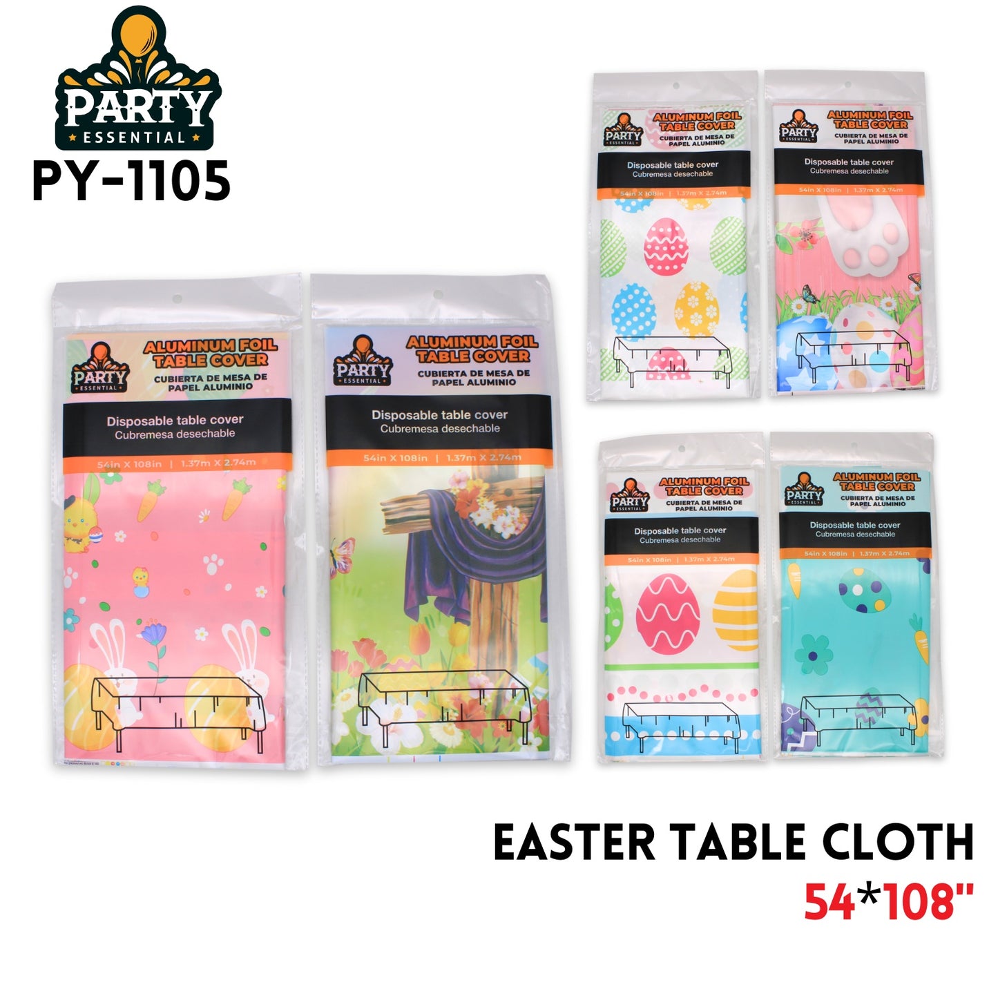 Easter Table Cloth 54??x108"