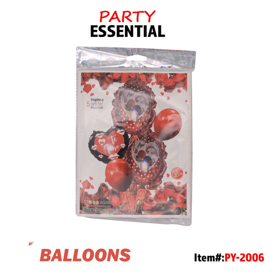 Foil Balloons (love) 5PC Set