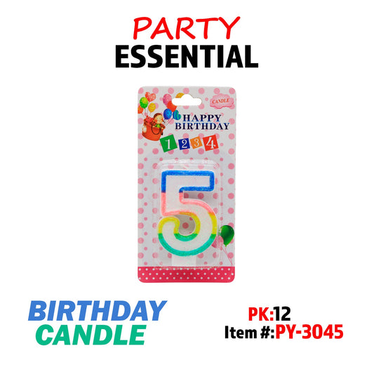 Birthday Candle 5