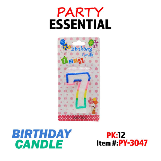 Birthday Candle 7