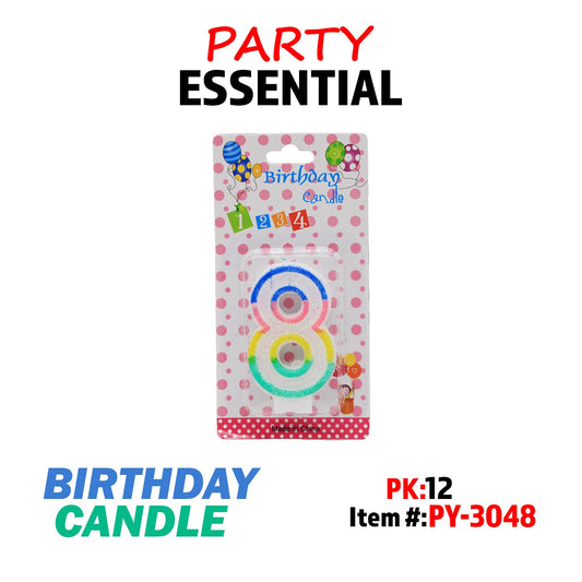Birthday Candle 8