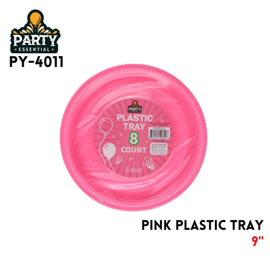 8pcs 9-inch Disc, D9"??H1" PS, Pink1