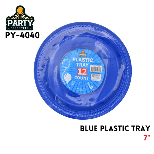 12pcs 7-inch Disc, D7"??H0.6" PS, Bluee