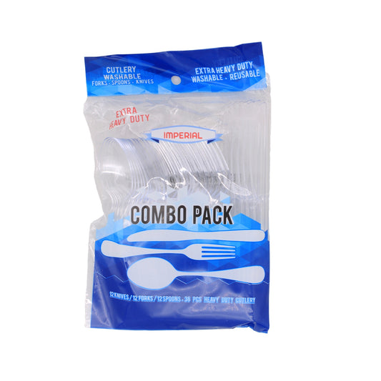 36pcs Extra Heavy Combo Clear