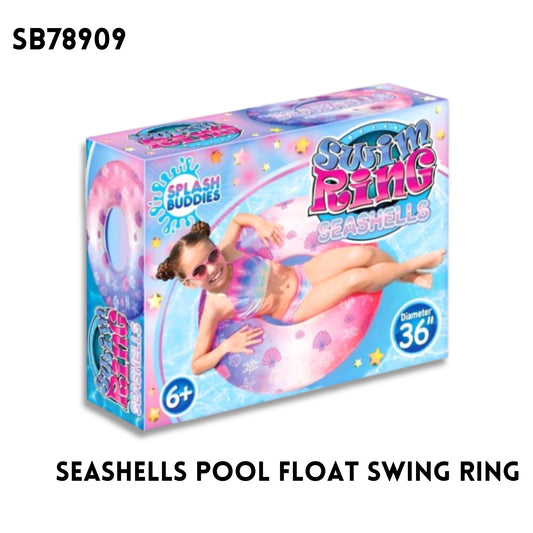 SEASHELLS POOL FLOAT SWIM RING C/P 12