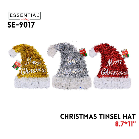 Christmas Tinsel Hat, 8.7"x11", PET+PP