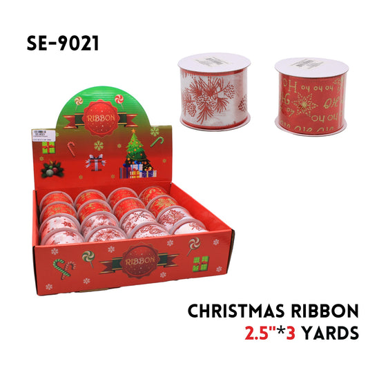 Christmas Ribbon 2.5"x3 yards