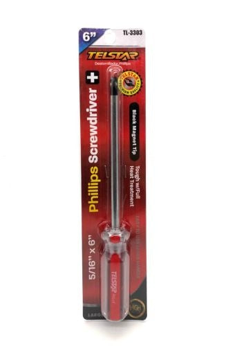 Phillips (5/16"x6") Magnet Tip Screwdriver
