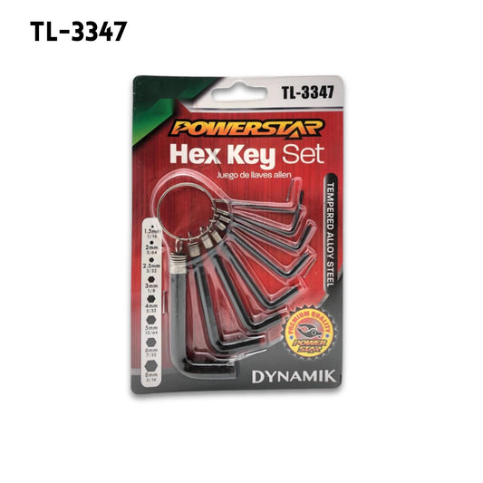 8 Pcs Hex Key Set