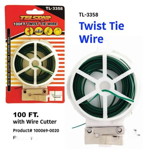 Twist Tie W/Cutler