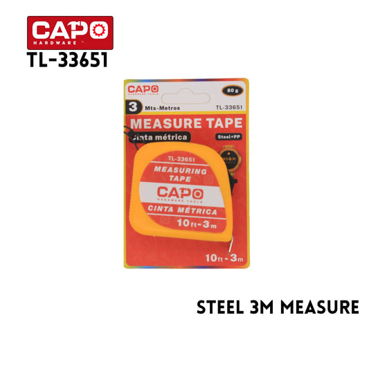3M Tape Measure, 3M, PP+Steel, 80g