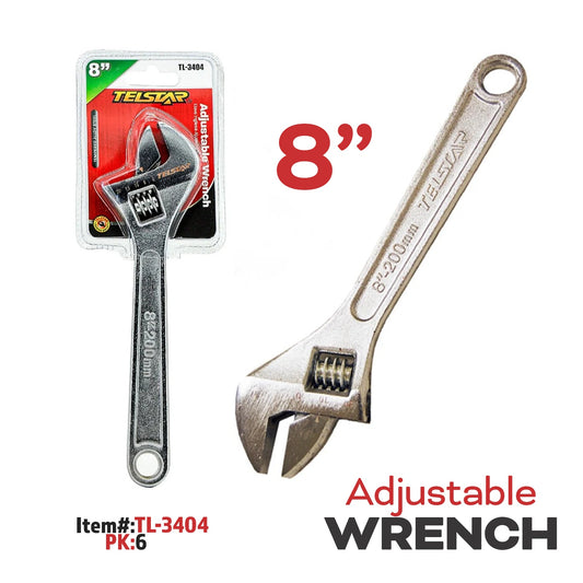 8" Adjustable Wrench