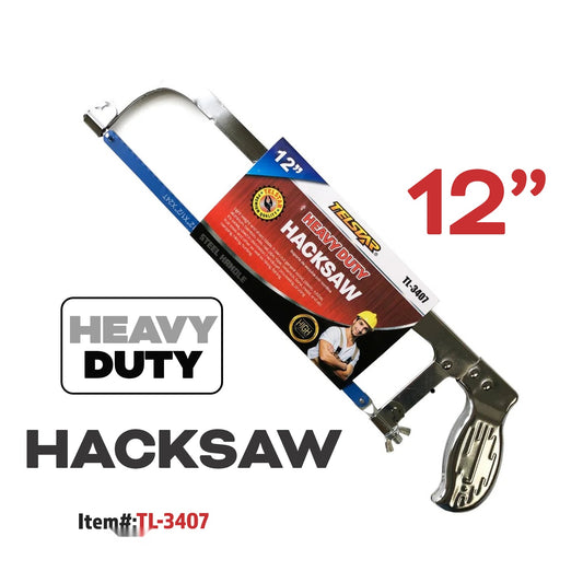 12" Heavy Duty Hacksaw Steel Handle