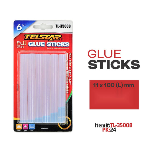 6Pcs Glue Sticks,11x100mm