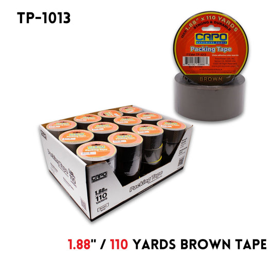 Brown Packeting Tape 1.88"X110