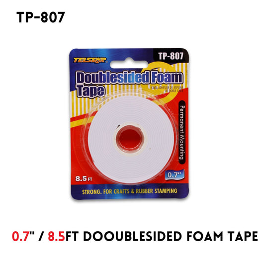 Doubleside Foam Tape 0.7x8.5ft