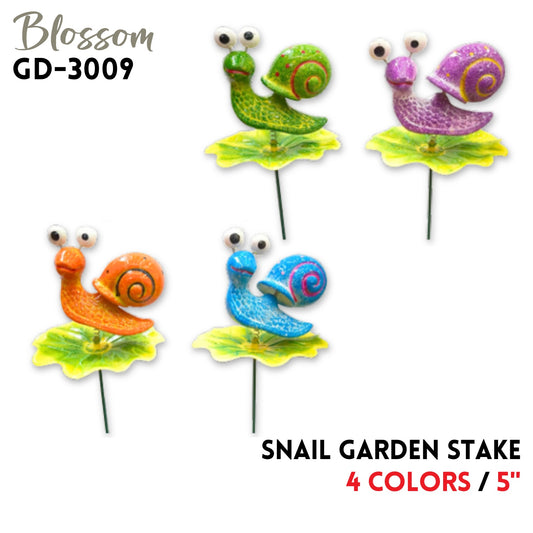 Snail Garden Stake,4 colors
