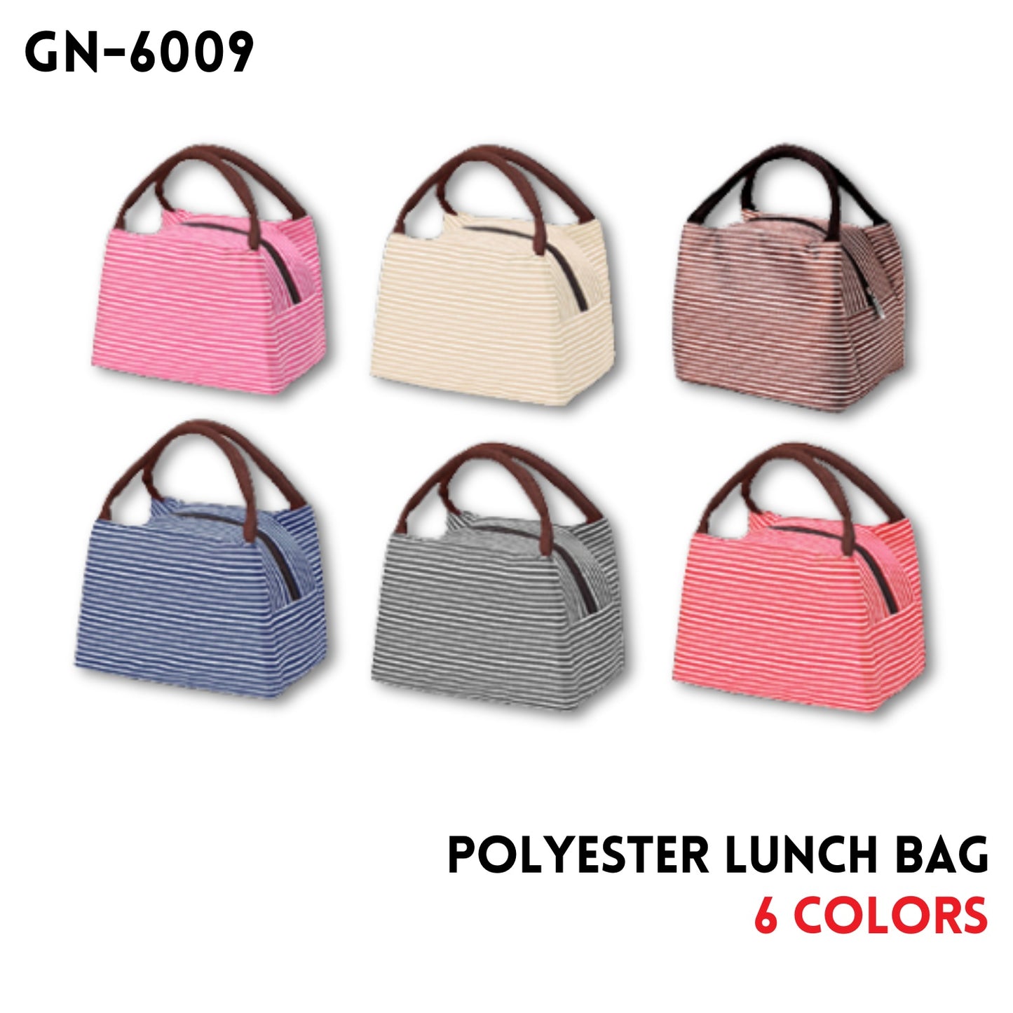 Lunch Bag,6 colors,polyester