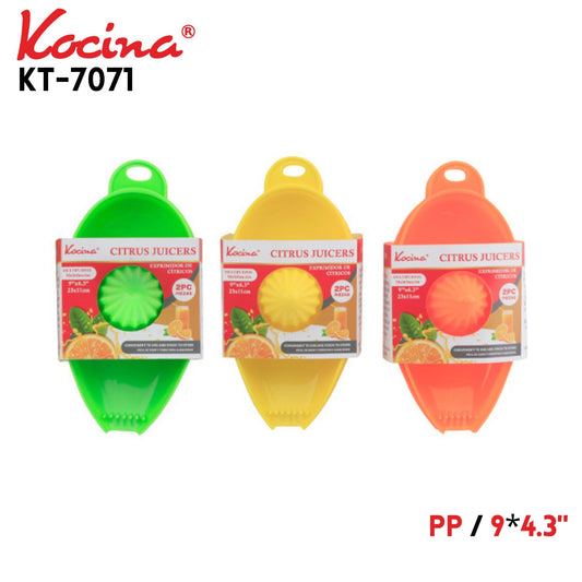 2pcs Citrus Juicers,9"x4.3",PP