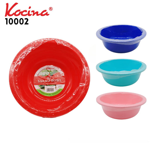2pcs Salad Bowl Set - Assorted Colors