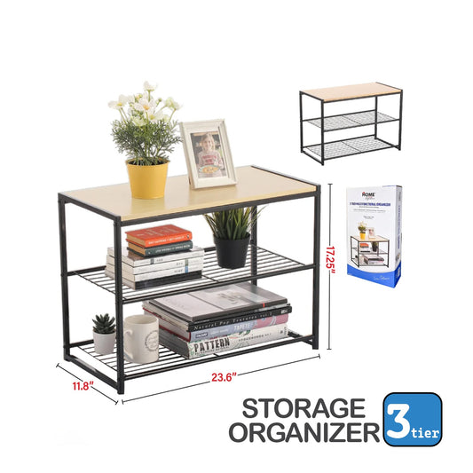 3-Tier Storage Organizer, 60x30x44.5cm