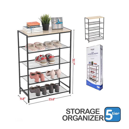 5-Tier Storage Organizer, 60x30x83cm