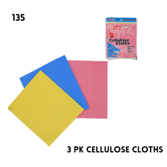 3PK CELLULOSE CLOTHS