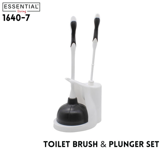 Toilet Brush & Plunger Set