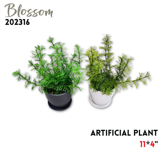 Artificial plant 11x4 "