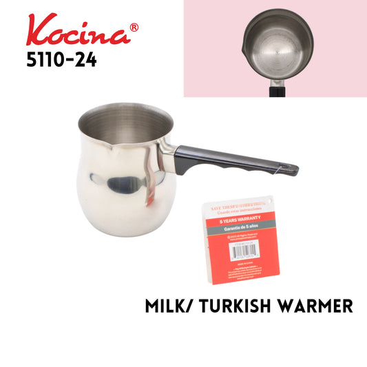 SS Milk/Turkish Warmer 24oz