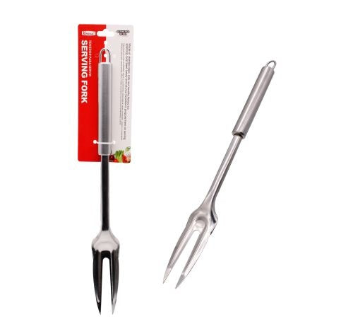 S/S Serving Fork 13" SS Handle