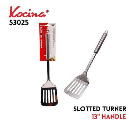 Ss Slotted Turner 13" Ss Handle