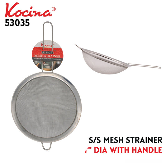 Mesh Strainer 7"-D w/Handle