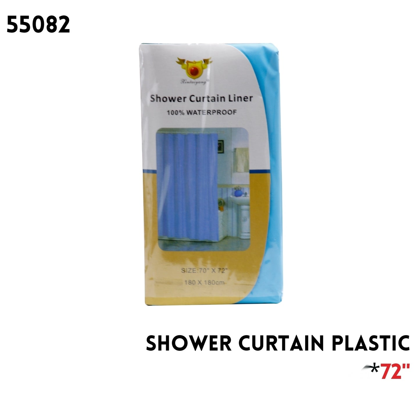 Shower Curtain Plastic 70'x72'